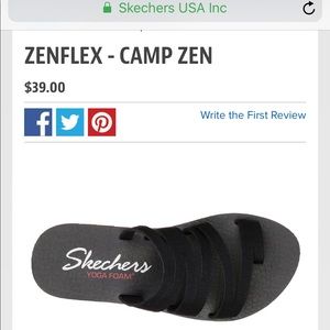 Skechers zenflex camp zen multi strap sandal